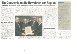 erfahren Sie mehr... - Raiffeisenstiftung im Allgäuer Land