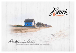 Imagebrosch&uuml;re Beach Apartments (PDF