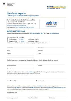 Hotelkontingente