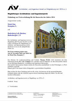 Architekten- und Ingenieur-Verein zu Magdeburg