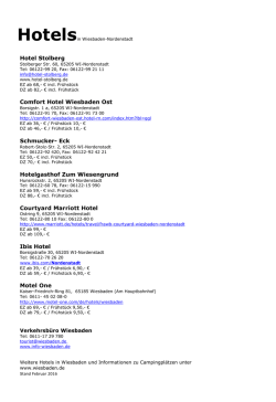 Hotels in der N&auml;he