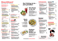 Jetzt Speisekarte ansehen !