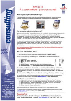 Info zum RPC 2016
