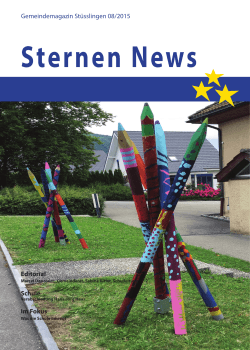 Sternen News 8.indd - Gemeinde Stüsslingen