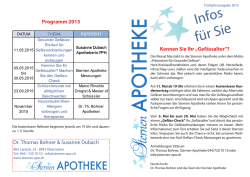Infos f&uuml;r Sie - Sternen Apotheke