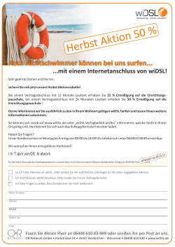 Herbst Aktion 2015 f&uuml;r www
