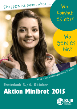 Aktion Minibrot 2015