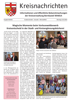 Ausgabe KW 09 - 01.03.2016 - Landkreis Bernkastel