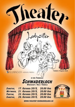 Theater Programm 2015 - Theater Schwaderloch
