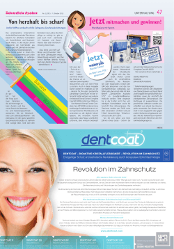 Revolution im Zahnschutz - Dental Tribune International