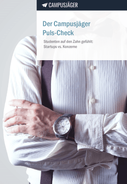 Puls-Check – Startups vs Konzerne