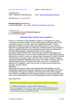 Dipl.-Met. Klaus-Eckart Puls Telefon 04745 / 93 17 57 Im M&uuml;hlenfeld