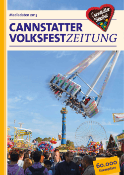 Mediadaten downloaden  - Cannstatter Volksfestverein