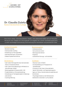 Dr. Claudia Zuleta