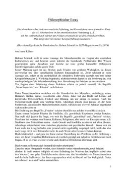 Philosophischer Essay