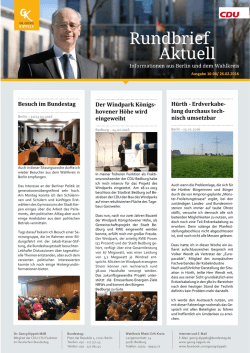 H&uuml;rth - Erdverkabe- lung durchaus tech
