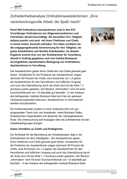 Eine verantwortungsvolle Arbeit, die Spa&szlig; macht