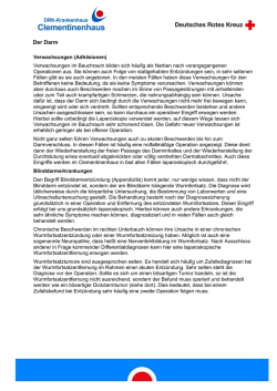 Informationen als Pdf - DRK-Krankenhaus Clementinenhaus in