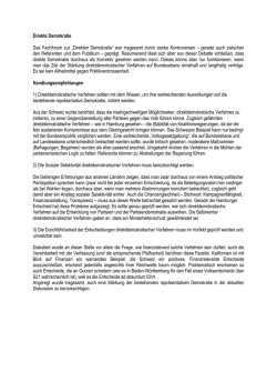 Direkte Demokratie Das Fachforum zur &bdquo;Direkten Demokratie&ldquo; war