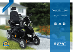 EMG VisioN 15 kM/h Design & Luxus pur