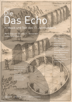 Das Echo - Deutsches Seminar