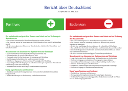 Infografik &uuml;ber den Bericht des Menschenrechtskommissars 2015