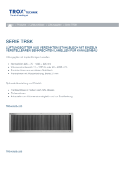 Webseitenausdruck Serie TRSK