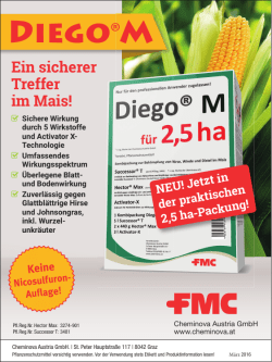 Diego®M - Cheminova Austria