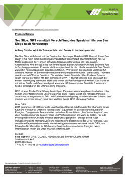GRS - Global Renewables Shipbrokers