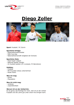 Diego Zoller - UNITED school of sports