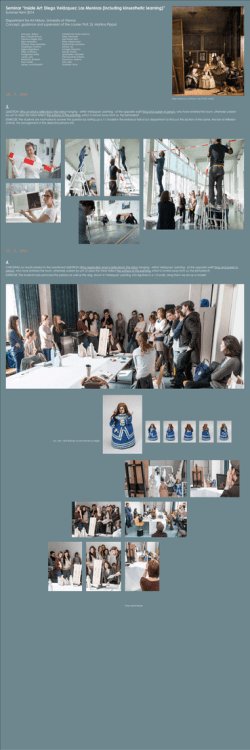 Seminar “Inside Art: Diego Velázquez: Las Meninas