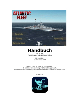 Handbuch - Killerfish Games