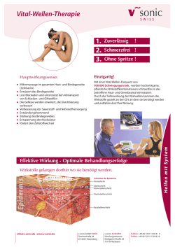 Infoblatt Vital-Wellen