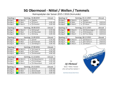 SG Obermosel - Nittel / Wellen / Temmels