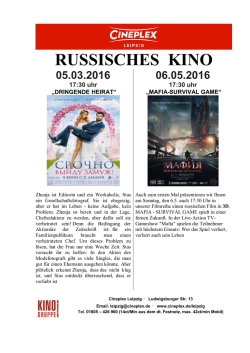 RUSSISCHES KINO 05.03.2016 17:30 uhr