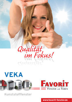 Katalog VEKA - Favorit