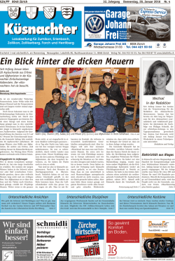 Ein Blick hinter die dicken Mauern
