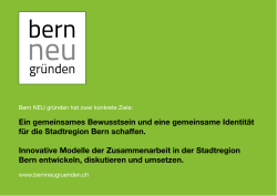 Ein gemeinsames Bewusstsein und eine gemeinsame Identit&auml;t f&uuml;r