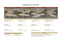 Rola-Rollenset Preise 1-1