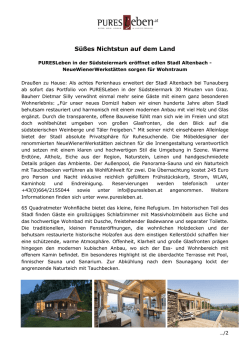 Süßes Nichtstun auf dem Land