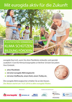 Mit eurogida aktiv für die Zukunft