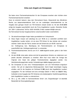 Infos zum Angeln am Ennepesee - Angeln-im