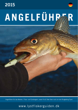 Angelführer 2015 - Lystfiskerguiden