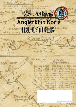 Aktuelle Ausgabe - Anglerklub Noris e. V. N&uuml;rnberg