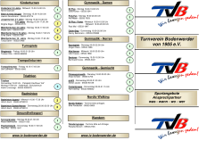 TVB-Flyer 2015 : Seite 1