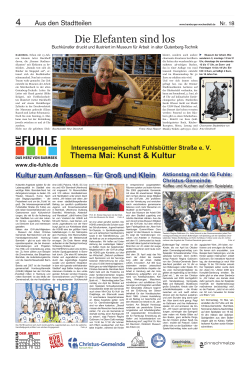 Reportage Wochenblatt Barmbek 2012-05-02