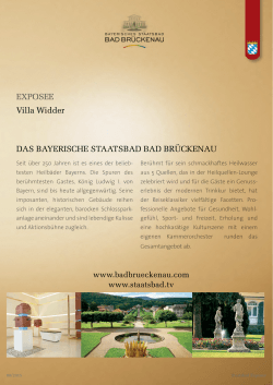 EXPOSEE Villa Widder DAS BAYERISCHE