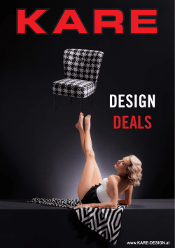 Jetzt den DESIGN DEALS Flyer online durchbl&auml;ttern!