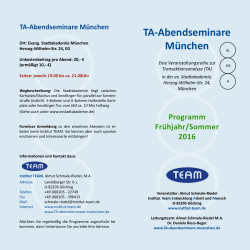 TA-Abendseminare München