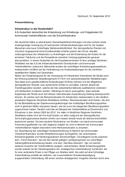 Infrastruktur in der Kostenfalle? ILS
